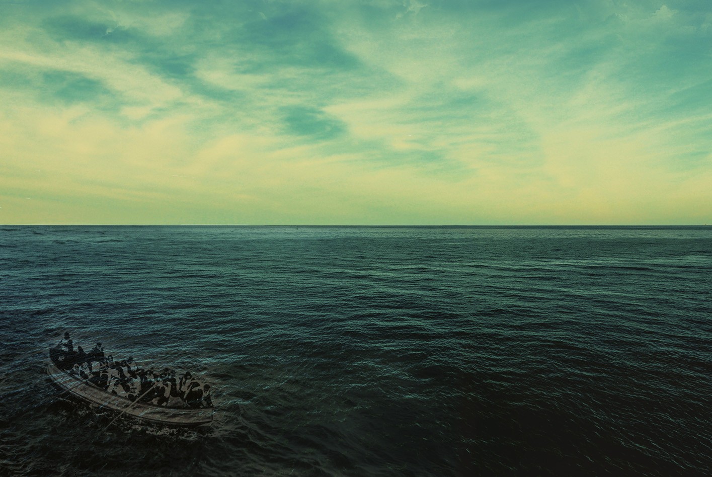 The lonely life boat